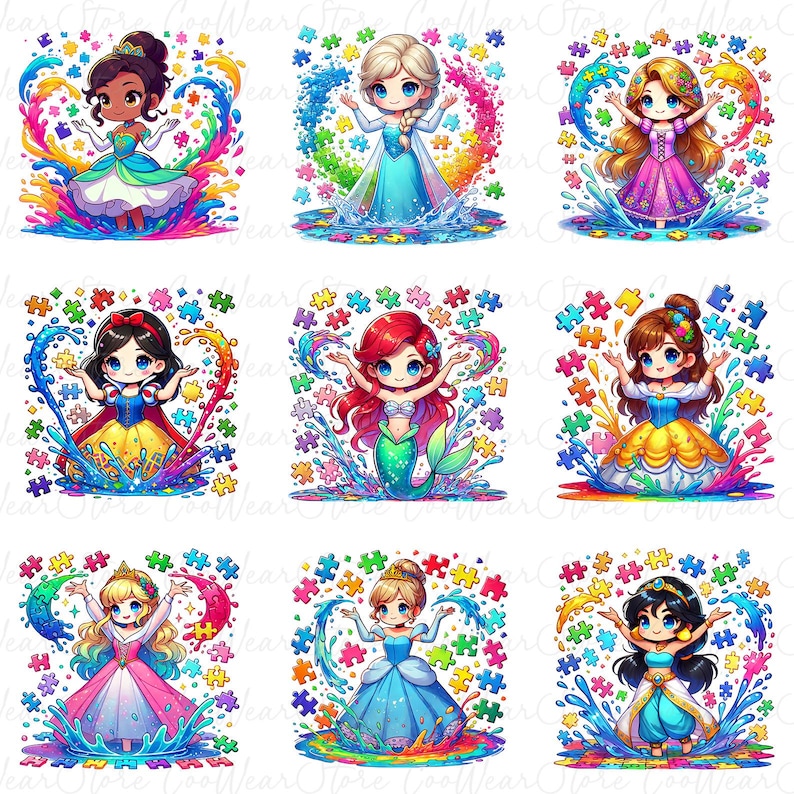 Bundle Autism Awareness Png, Autism Princess Png, Autism Mama Png ...