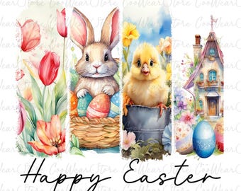Happy Easter Png, Retro Easter Png, Easter Bunny Png, Easter Coquette Png, Floral Spring Png, Easter Coquette Png, Brushstroke Easter Png