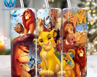 Cartoon Characters 20 oz Skinny Tumbler Sublimation, Cartoon 20oz Tumbler Png, Movies Characters Straight and Taper Tumbler Wrap