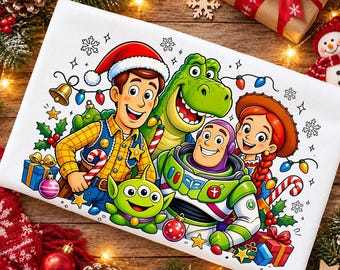 Toy and Friends Christmas Png, Christmas Family Trip Png, Christmas Toys Png, Very Merry Christmas Png, Magical Christmas Png Digital File