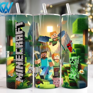 Cartoon Characters 20 oz Skinny Tumbler Sublimation Design, Movies Characters 20oz Skinny Tumbler Png, Straight and Taper Tumbler Wrap