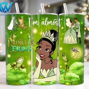 Cartoon Characters 20 oz Skinny Tumbler Sublimation, Cartoon Princess 20oz Tumbler Png, Movies Characters Straight and Taper Tumbler Wrap