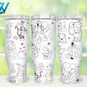 Movies Characters 40oz Tumbler Wrap Png, Cartoon Characters 2 pieces 40 oz Tumbler Png, Magic Cartoon 40oz Tumbler Png Sublimation Design