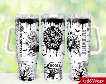 Movies Characters 40oz Tumbler Wrap Png, Halloween Characters 2 pieces 40 oz Tumbler Png, Horror 40oz Tumbler Png Sublimation Designs