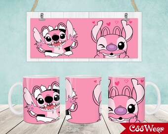 Cartoon Characters Mug Wrap, 11oz & 15oz Mug Template, Cartoon 11oz Mug Png, 15oz Mug Png, Mug Designs, Coffee Mugs, Mug Sublimation Design