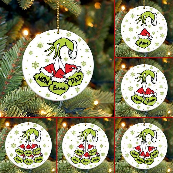 Family Portrait Christmas Bauble, Gift For Families By Winterhart