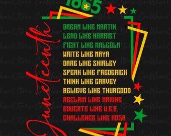 Juneteenth Dream Like Png, Free-ish Png, African American Png, Black History Month Png, Juneteenth 1865 Png, Afro Juneteenth Png