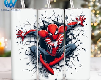 Gobelet fin super-héros 20 oz, design sublimé, personnages de films 20 oz, format png, gobelet droit et conique Heroes