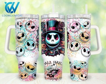 Movies Characters 40oz Tumbler Wrap Png, Halloween Characters 2 pieces 40 oz Tumbler Png, Horror 40oz Tumbler Png Sublimation Designs