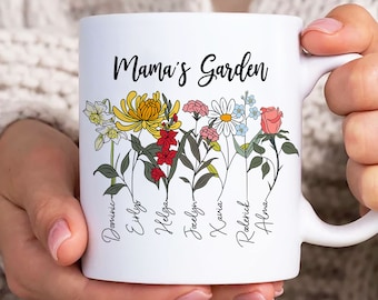 Custom Floral Mom Mug Wrap, Mothers Day 11oz & 15oz Mug Template, Mama 11oz Mug Png, 15oz Mug Png, Mug Designs, Coffee Mugs, Mug Sublimation