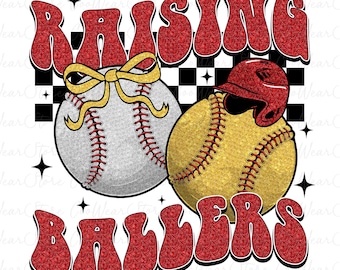 Raise Ballers Png, Baseball Softball Bogen Png, Baseball Bogen Png, Softball Bogen Png, Baseball Mama Png, Muttertag Png, Baseball Softball