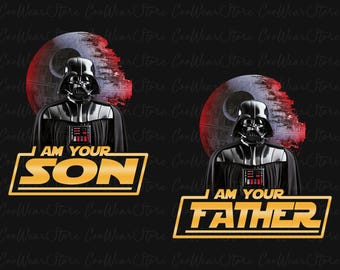 I am your father Png, I am your son Png, Superhero Dad Png, Dad Life Png, New Daddy Gift, Hero Dad Png, Father's Day Png, Father's Day Gift