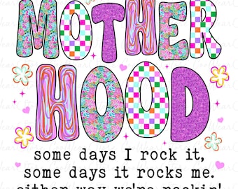 Floral Motherhood Png, Brushstroke Motherhood Png, Happy Mother's Day Png, Mother's Day Gift Png, Retro Mama Png, Mom Life Png,Funny Mom Png