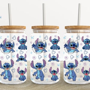 Cartoon Characters 16oz Glass Can Wrap, Cartoon 16 oz Glass Can Png, 16 oz Libbey Glass Can Wrap, 16 oz Tumbler Wrap Png, Sublimation Design
