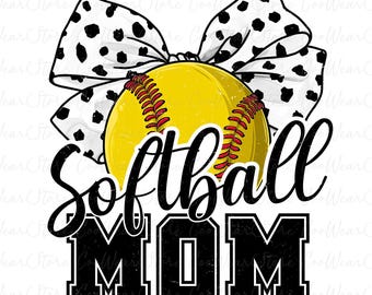 Softball Mama Coquette Bow Png, Softball Game Day Png, Softball Mama Png, Mother's Day Png, Sport Mama Png, Softball Png, Softball Mom Png