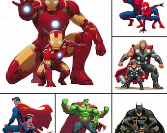 Superhero Dad Png Bundle, Superhero Dad Png, Dad Life Png, Dad and Son, Super Dad, Hero Squad Png, Happy Father's Day Png, Father's Day Gift