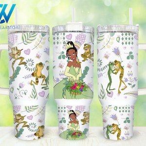Cartoon Characters 40oz Tumbler Wrap Png, Cartoon 2 pieces 40 oz Tumbler Png, Cartoon Glitter Tumbler 40oz Png Sublimation Designs