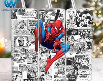 Superhero 20 oz Skinny Tumbler Sublimation Design, Movies Characters 20oz Tumbler Png, Heroes Straight and Taper Tumbler Wrap