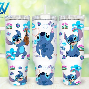 Cartoon Characters 40oz Tumbler Wrap Png, Cartoon 2 pieces 40 oz Tumbler Png, Cartoon Glitter 40oz Tumbler Png Sublimation Designs