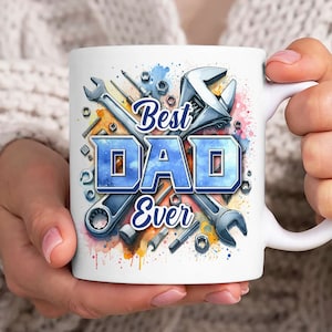 Bester Papa aller Zeiten Becherverpackung, Papa 11 Unzen Bechervorlage, Papa 11 Unzen Becher Png, Vatertagsbecher Sublimationsdesign, Mechaniker Papa Becherverpackung, Papa Becherverpackung
