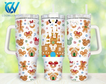 Weihnachten Charaktere 40 Unzen Becher Wrap Png, Frohe Weihnachten 2 Stück 40 Unzen Becher Png, Cartoon Weihnachten Becher 40 Unzen Png, Sublimation Designs