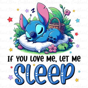 If You Love Me Let Me Sleep Png, Funny Cartoon Png, Sleepy Cartoon Png, Sleepy Movie Character Png, Lazy Blue Png, Cartoon Character Png