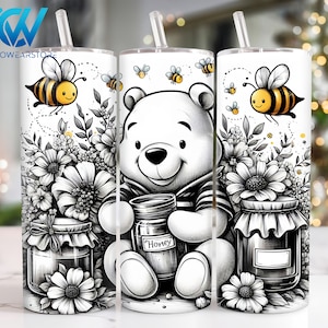 Cartoon Characters 20 oz Skinny Tumbler Sublimation, Cartoon 20oz Tumbler Png, Movies Characters Straight and Taper Tumbler Wrap