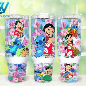 Cartoon Characters 40oz Tumbler Wrap Png, Cartoon Coffee 2 pieces 40 oz Tumbler Png, Cartoon Tropical Tumbler 40oz Png Sublimation Designs