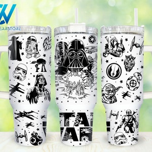 Cartoon Characters 40oz Tumbler Wrap Png, Movies Characters 2 pieces 40 oz Tumbler Png, Cartoon Glitter Tumbler 40oz Png Sublimation Designs