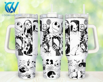 Movies Characters 40oz Tumbler Wrap Png, Halloween Characters 2 pieces 40 oz Tumbler Png, Horror 40oz Tumbler Png Sublimation Designs