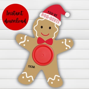Christmas gift tag printable | Classroom favors | Christmas play doh holder | Play doh tag | Non-candy Christmas gifts