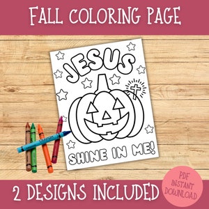 Halloween coloring pages | Pumpkin coloring page | Sunday school coloring pages for kids | Printable Halloween activities