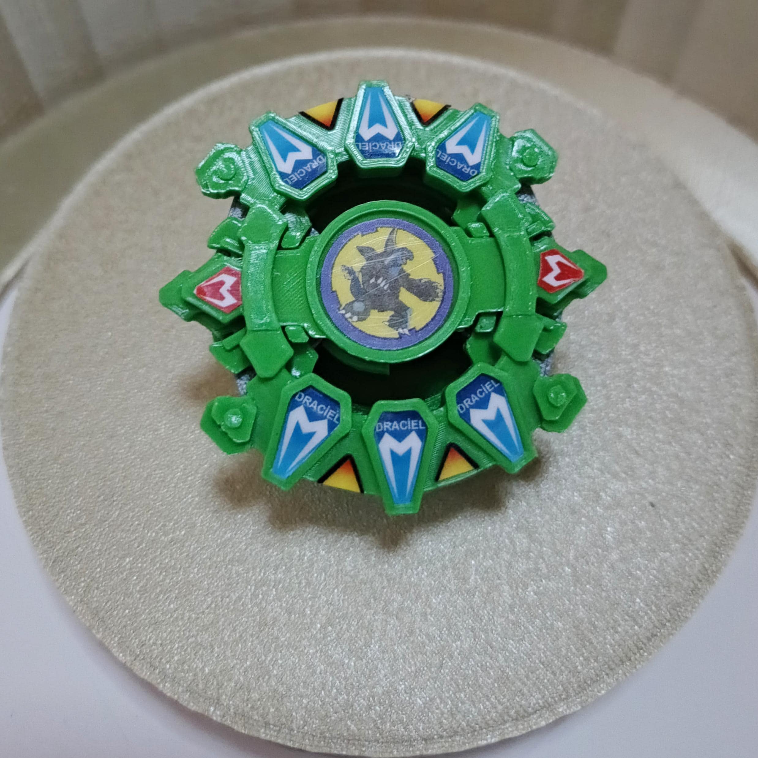 Draciel G -3D (metal Weight Disk) - Etsy