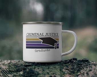Criminal Justice Graduation Mug Criminal Justice Cup Criminal Justice Graduate Justice Scholar Criminal Justice Gift Graduation Gift