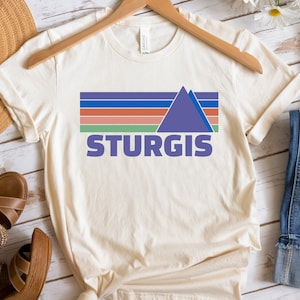 Sturgis South Dakota Outdoor Shirt Sturgis t-shirt Sturgis tshirt Mountain theme shirt gift for her Sturgis bike rally t-shirt gift for her