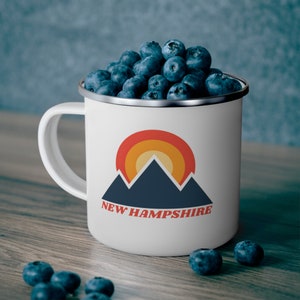 New Hampshire Mug New Hampshire Coffee Mug New Hampshire Camping New Hampshire Gift New Hampshire New England Mug New Hampshire Teacher gift