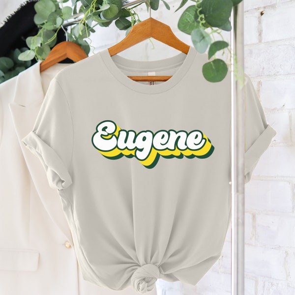 Eugene Football Shirt Eugene Football tshirt Eugene Basketball shirt College Football Gift College Basketball shirt Eugene Sports shirt