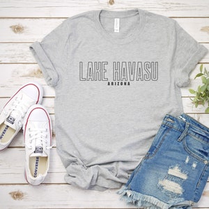 Lake Havasu Arizona, Unisex Jersey Short Sleeve Tee, Bella & Canvas 3001, High Quality Shirt, Havasu Lake