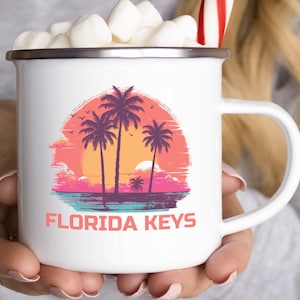 Florida Keys Mug Florida Keys Stainless Steel Camp Mug Florida Keys Camping Mug Florida Mug Coffee mug Florida Keys Gift