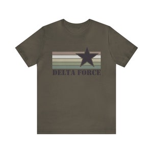 Delta Force Military Shirt Delta Force tshirt Delta Force Military Armed Forces Armed Forces Delta Force Gift Care Package
