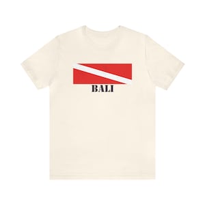 Bali Dive Shirt Bali Dive Flag und Scuba Style Tshirt Bali T-Shirts Indonesien Ozean Indonesien Geschenk Taucher Geschenk