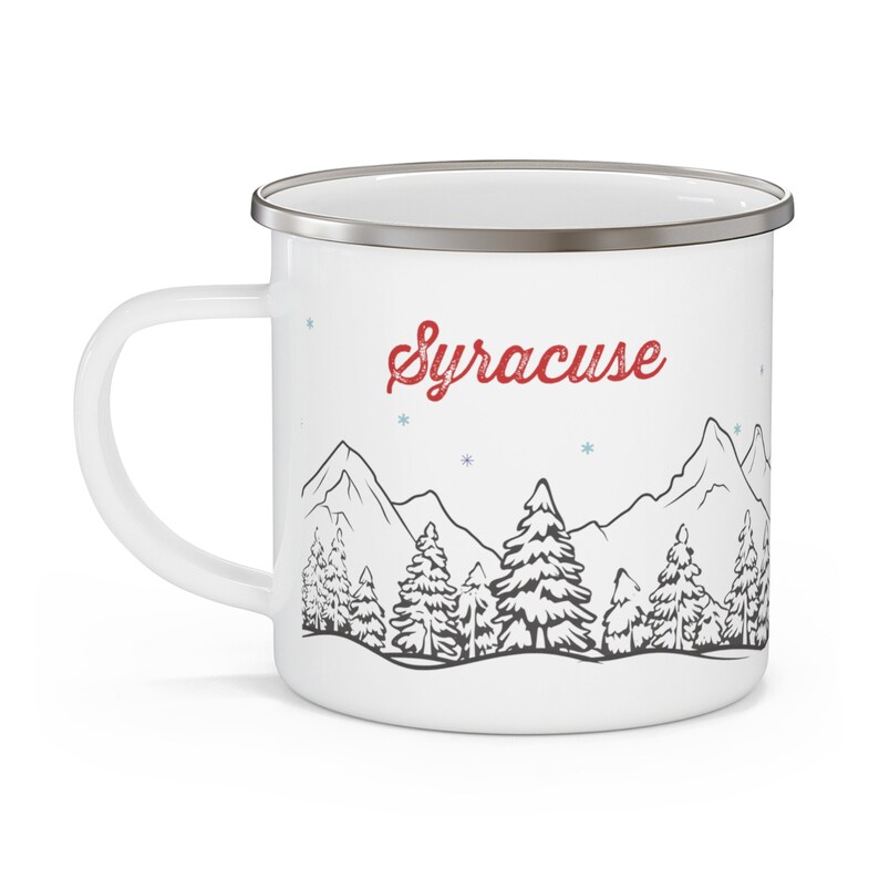 Syracuse Outdoor Coffee Mug Syracuse 12 Oz Camp Mug Syracuse Mountain