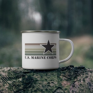 Taza militar del Cuerpo de Marines de los EE. UU. Taza de café del Cuerpo de Marines de los EE. UU. Militar del Cuerpo de Marines de los EE. UU. Relleno de medias de regalo del Cuerpo de Marines de los EE. UU.