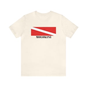 Molokini Dive Shirt Molokini Dive Flag und Scuba Style Tshirt Molokini Tshirts Hawaii Ozean Hawaii Geschenk Taucher Geschenk