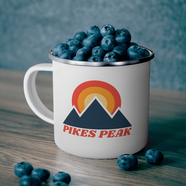 Pikes Peak Mug Pikes Peak Coffee Mug Pikes Peak Camp Mug Colorado Tea Cup Pikes Peak Gift Pikes Peak Colorado Mug Pikes Peak Teacher gift