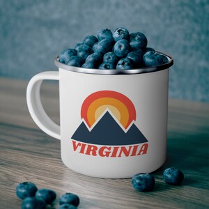 Virginia Mug Virginia Coffee Mug Virginia Camp Mug Virginia Beach Tea Cup Virginia Gift Virginia Virginia Beach Mug Virginia Teacher gift