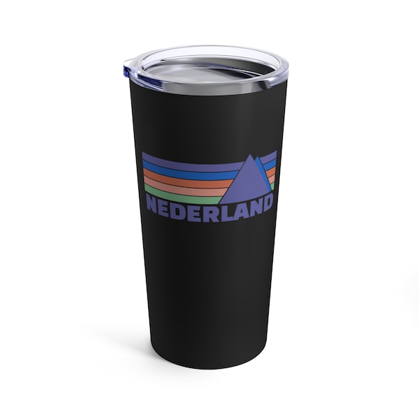 Nederland Tumbler Nederland 20oz Hot or Cold Nederland Travel Mug Colorado Tumbler Colorado Gift Outdoor Gift