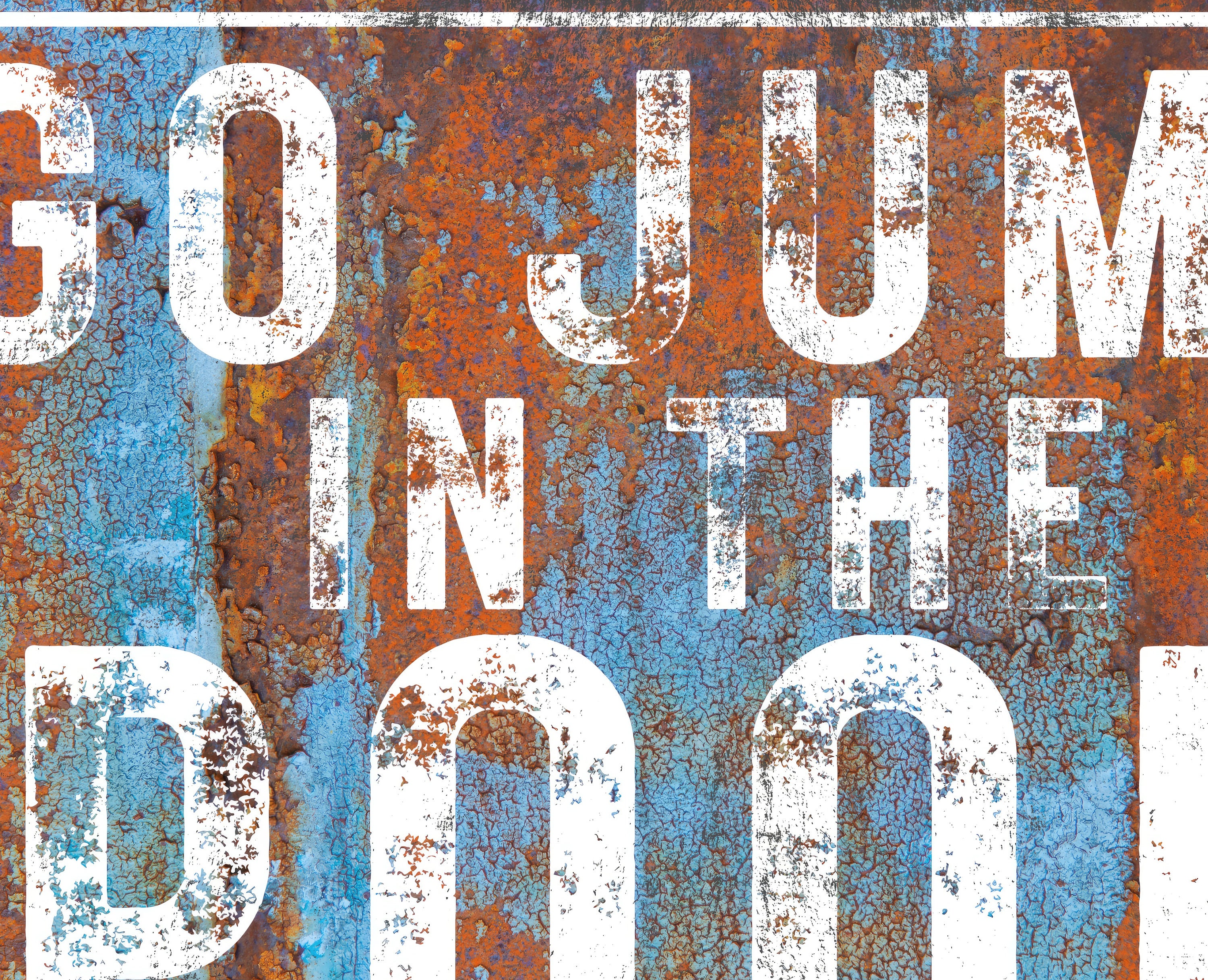 Go Jump in the Pool Sign, Rustic Pool Decor, Vintage Wall Art, Home ...