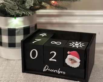 Handmade Block Calendar: Countdown, Daily, Seasonal Magnets