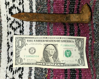 Iron railroad spike
